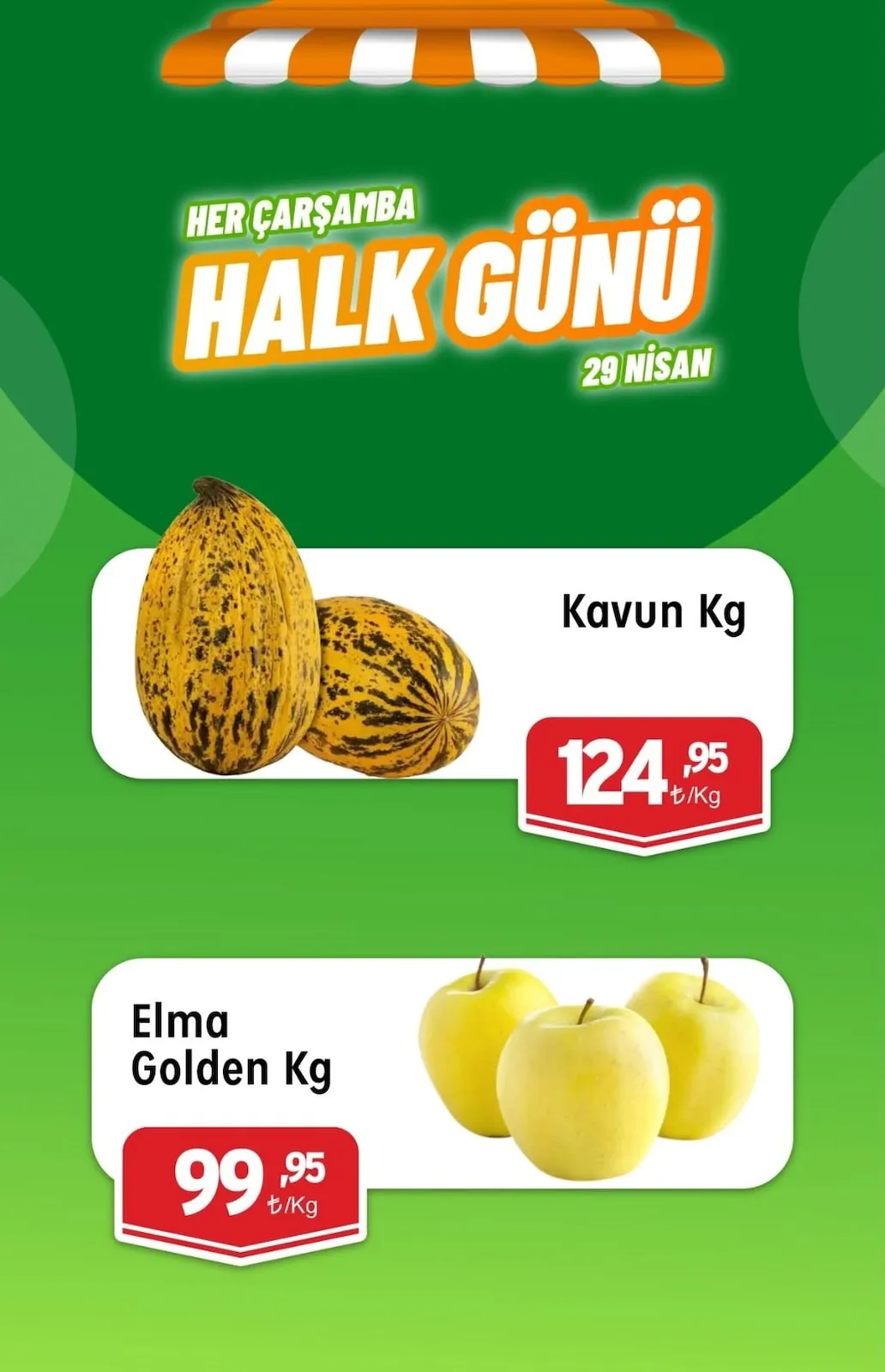 Barış Barış Gross 29 Nisan 2026 Aktüel Kataloğu sayfa 3: Elma Golden Kg