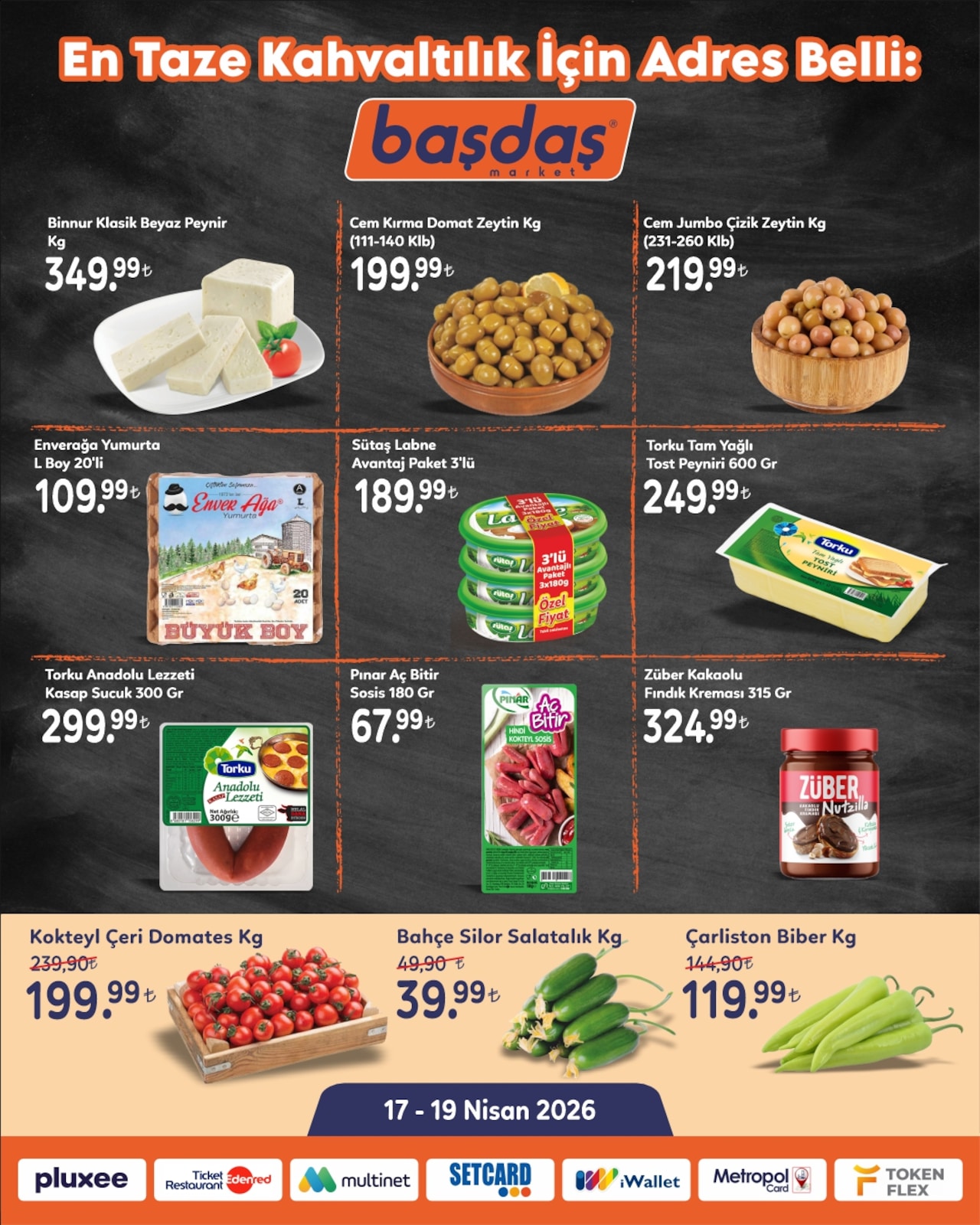 Başdaş Market 17 Nisan 2026 Aktüel Kataloğu