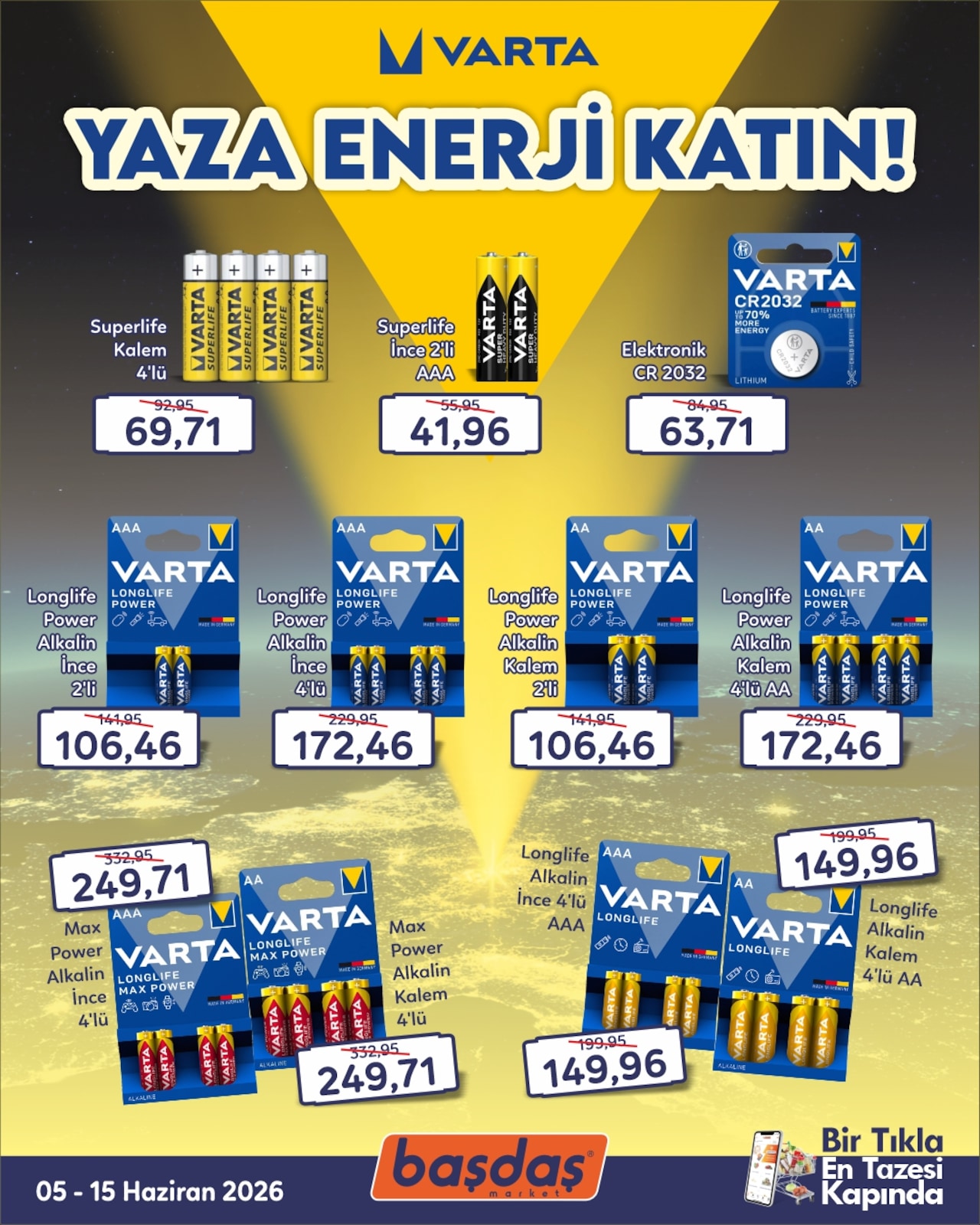 Başdaş Market 5 Haziran 2026 Aktüel Kataloğu broşürü