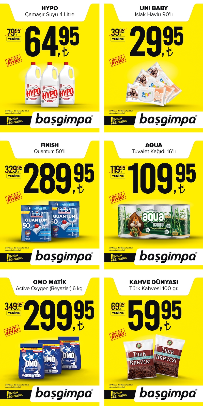 Başgimpa 27 Nisan 2026 Aktüel Kataloğu