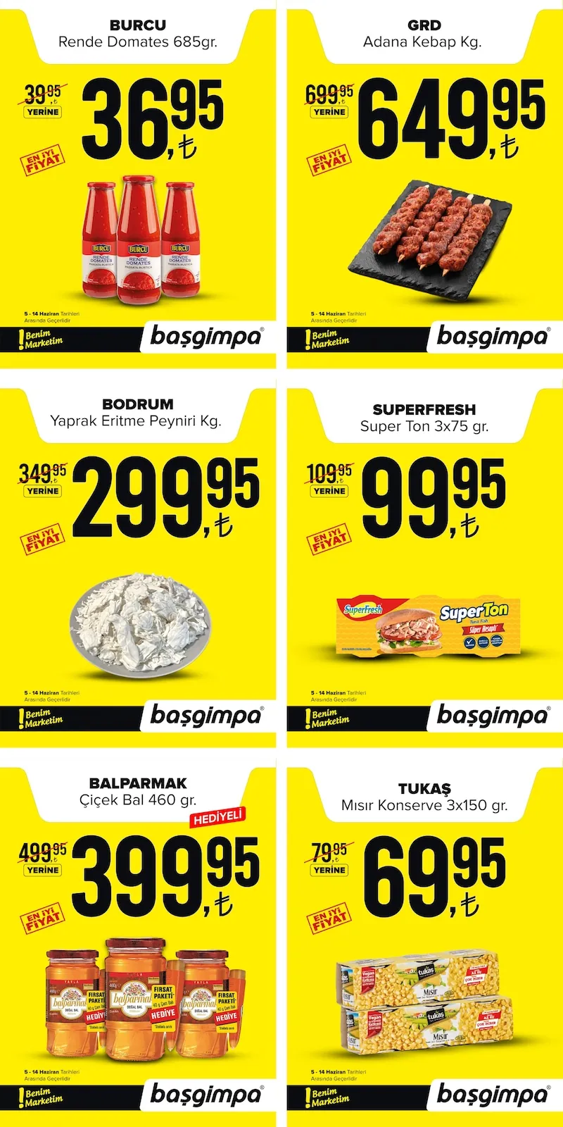 Basgimpa Başgimpa 5 Haziran 2026 Aktüel Kataloğu sayfa 1