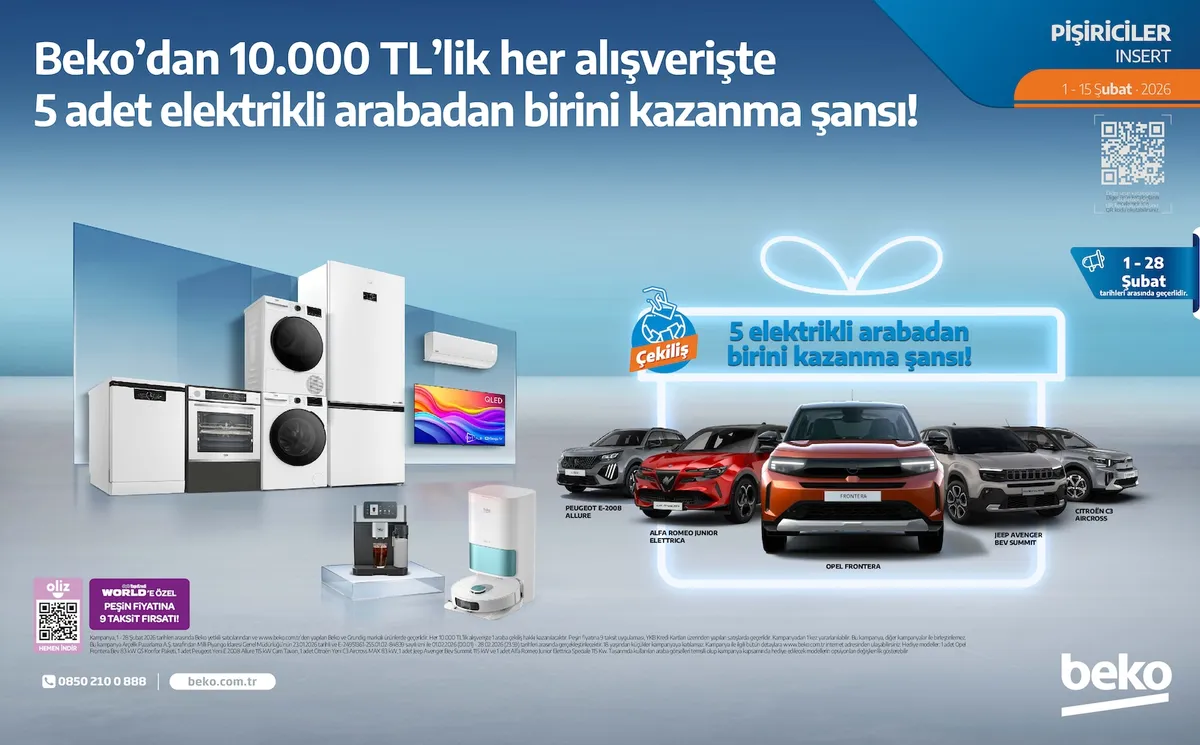Beko Beko 1 Şubat 2026 Aktüel Kataloğu sayfa 1
