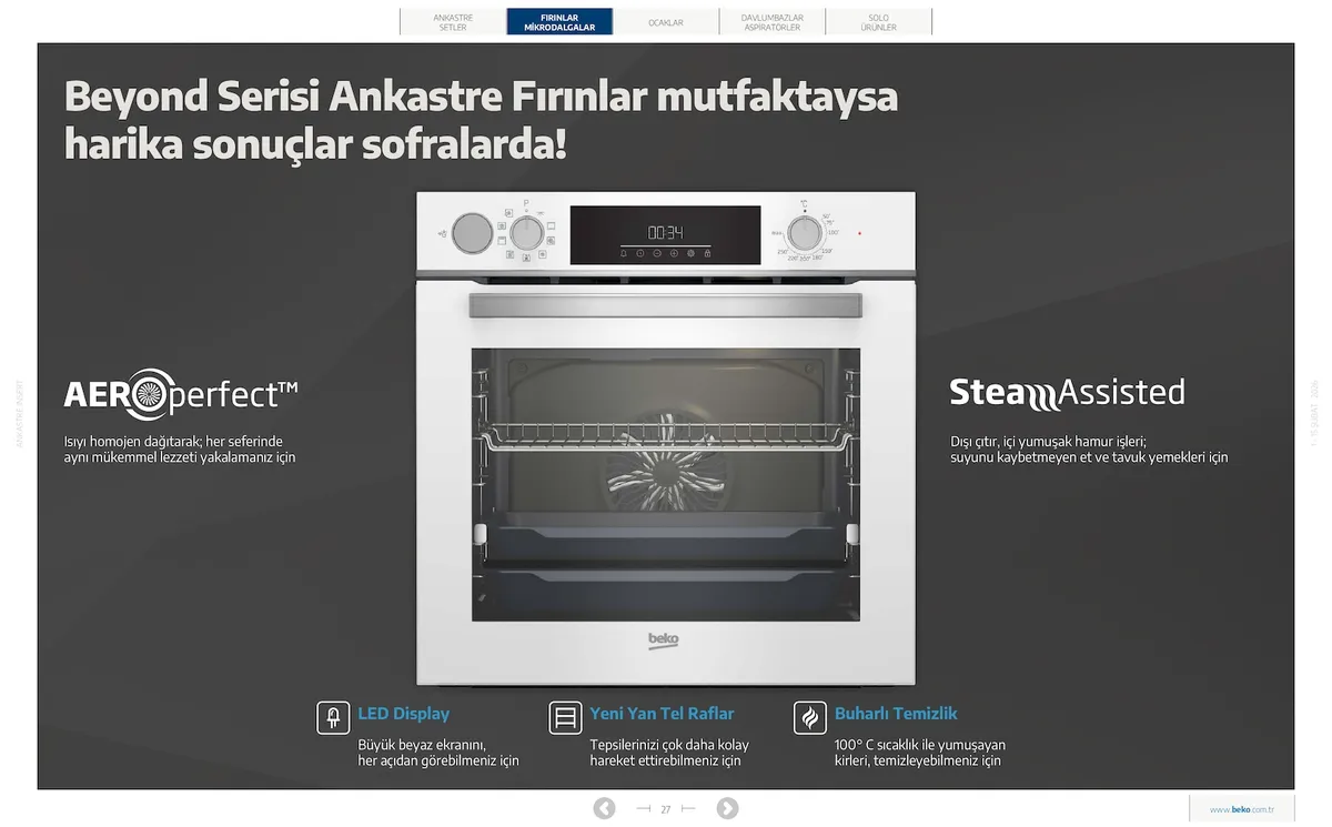 Beko Beko 1 Şubat 2026 Aktüel Kataloğu sayfa 27