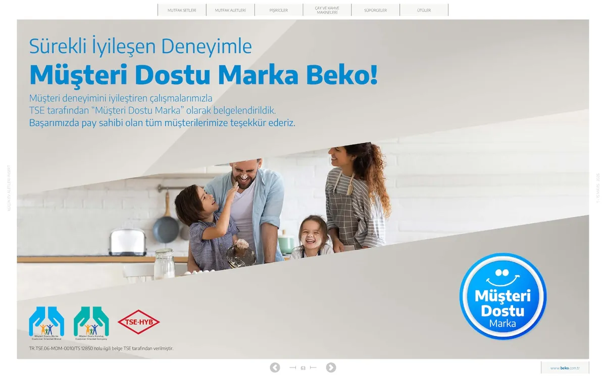 Beko Market Katalog sayfa 63