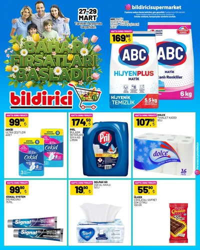Bildirici 27 Mart 2026 Aktüel Kataloğu broşürü