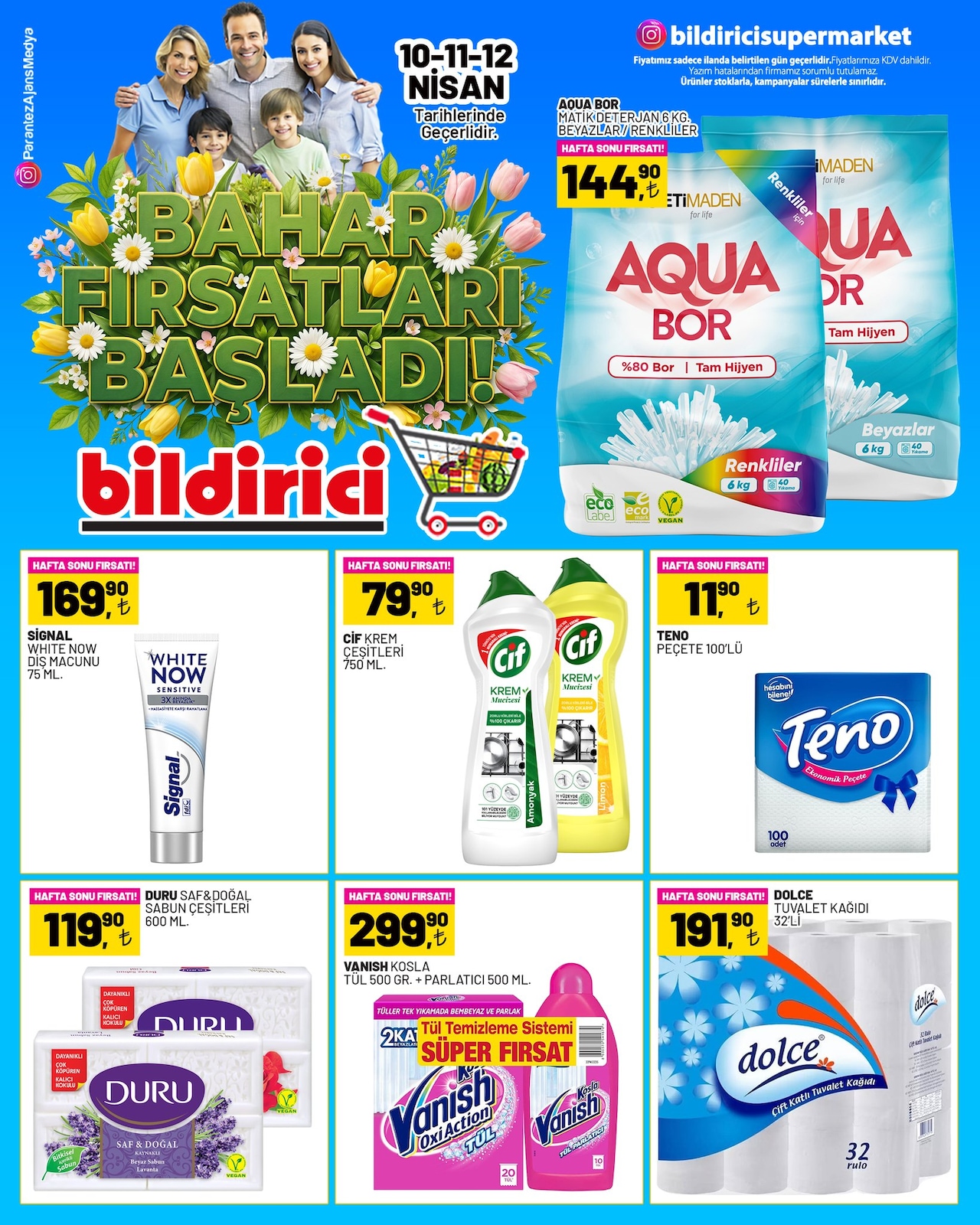 Bildirici 10 Nisan 2026 Aktüel Kataloğu broşürü