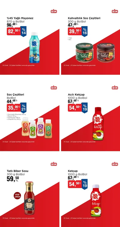 Bim 31 Ocak 2026 Aktüel Kataloğu