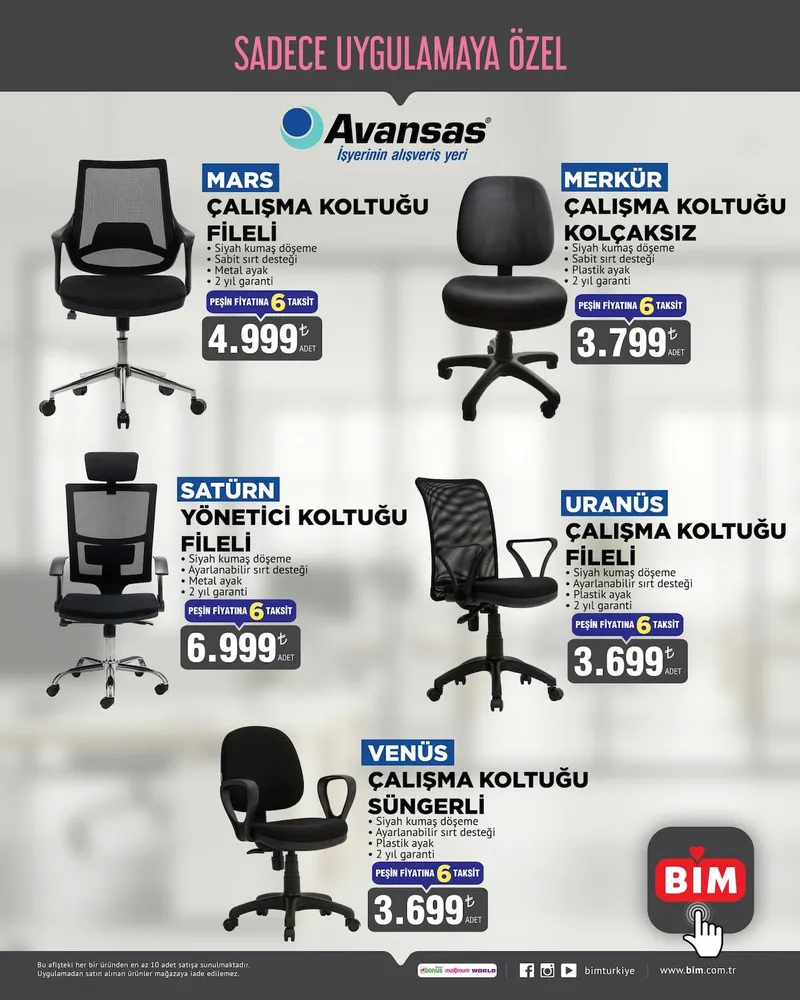 BİM Broşür Kapak