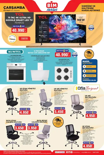 Bim 4 Mart 2026 Aktüel Kataloğu