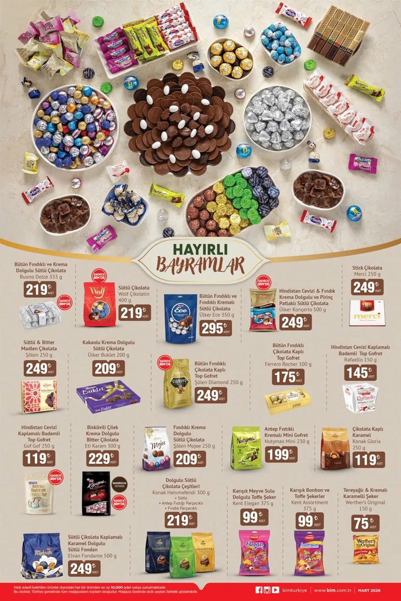 BİM Broşür Kapak
