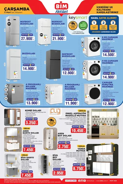 Bim 11 Mart 2026 Aktüel Kataloğu11 Mart - 17 Mart