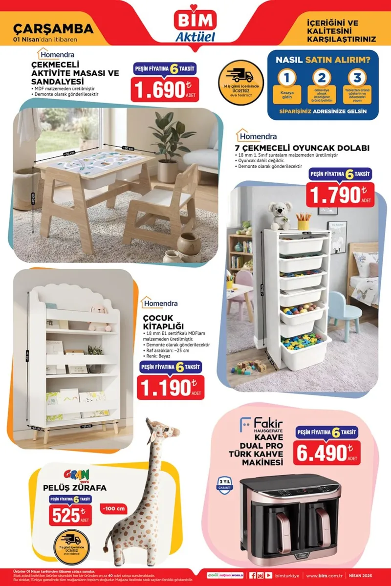 BİM Broşür Kapak