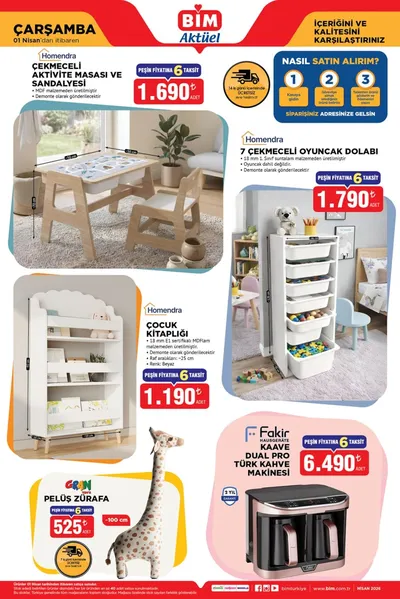 Bim 1 Nisan 2026 Aktüel Kataloğu