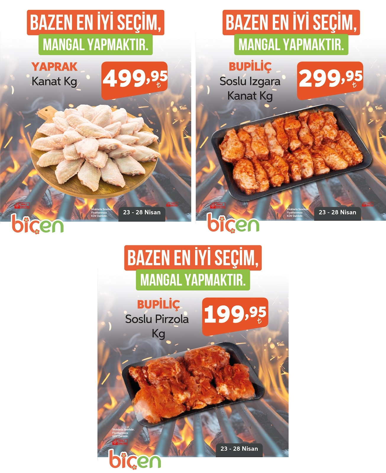 Biçen Market 23 Nisan 2026 Aktüel Kataloğu