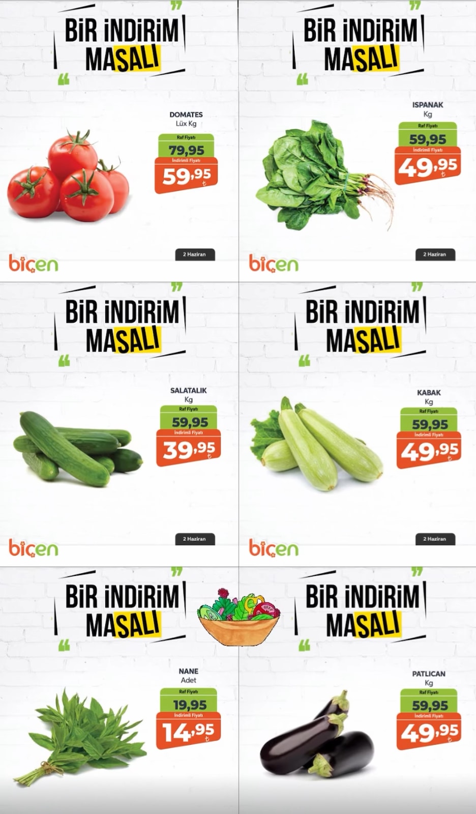Biçen Market 2 Haziran 2026 Aktüel Kataloğu