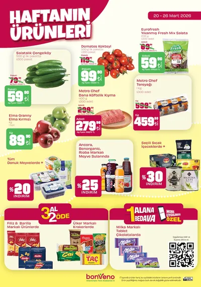 Bonveno 20 Mart 2026 Aktüel Kataloğu