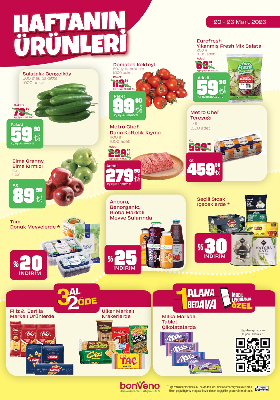 Bonveno 20 Mart 2026 Aktüel Kataloğu