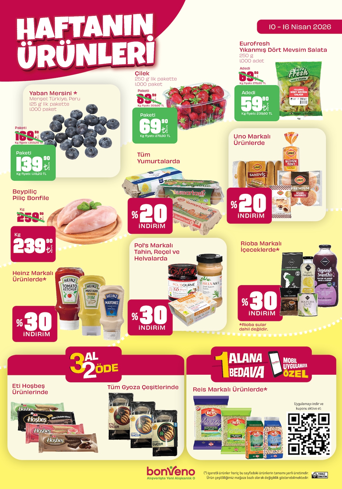 Bonveno 10 Nisan 2026 Aktüel Kataloğu broşürü