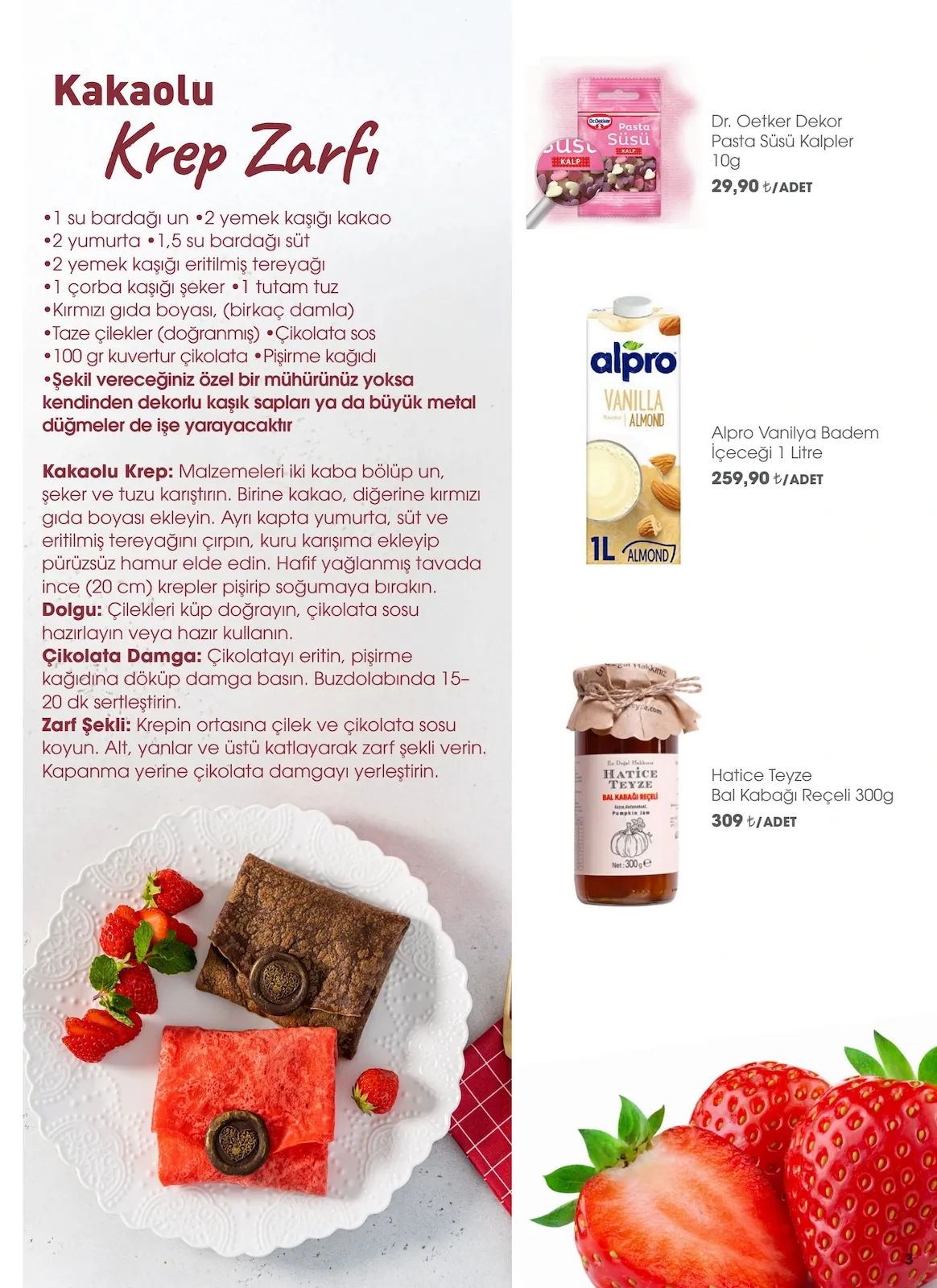 CarrefourSA CarrefourSA 1 Şubat 2026 Aktüel Kataloğu sayfa 3: Alpro Vanilya Badem İçeceği 1 Litre, Hatice Teyze Bal Kabağı Reçeli 300G