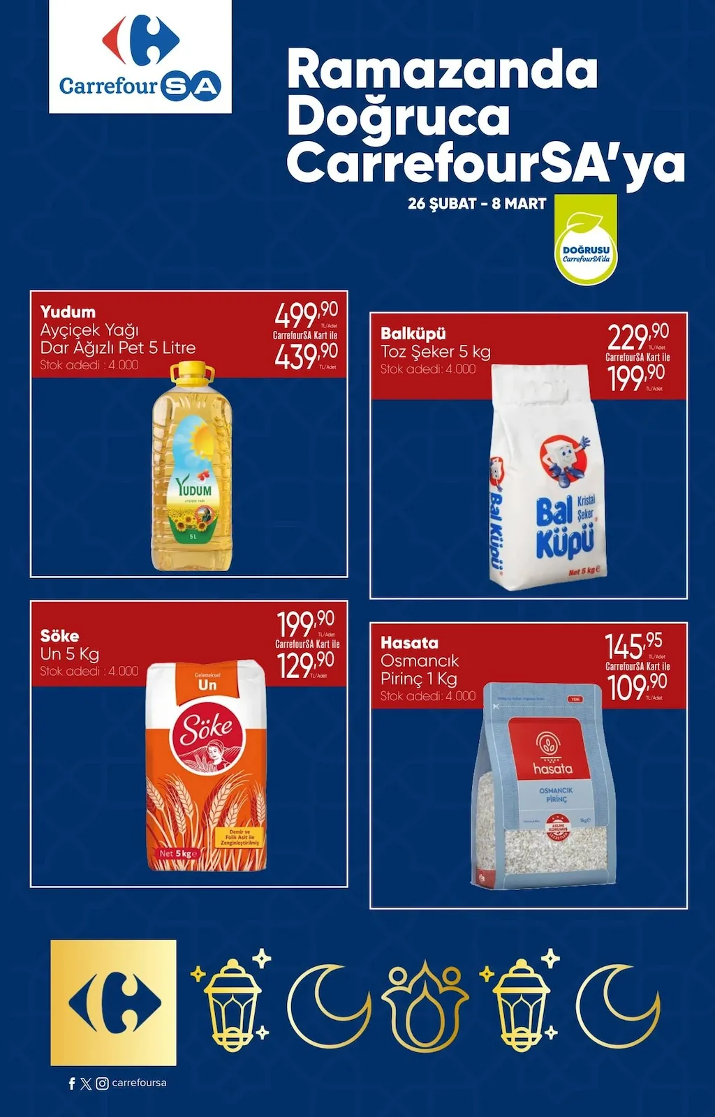 CarrefourSA CarrefourSA 26 Şubat 2026 Aktüel Kataloğu sayfa 1
