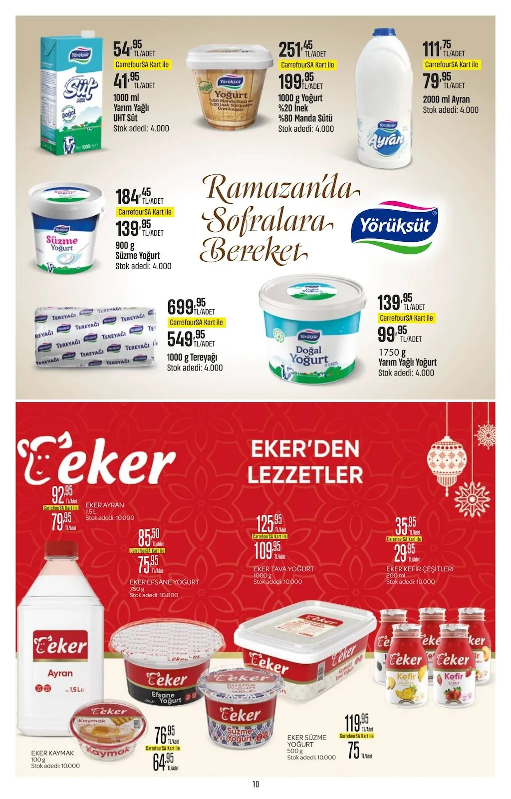 CarrefourSA CarrefourSA 26 Şubat 2026 Aktüel Kataloğu sayfa 10: Galez İçli Köfte 200 G Cheddar Peynirli, Carte D'Or Classic Çeşitleri 850 Ml
