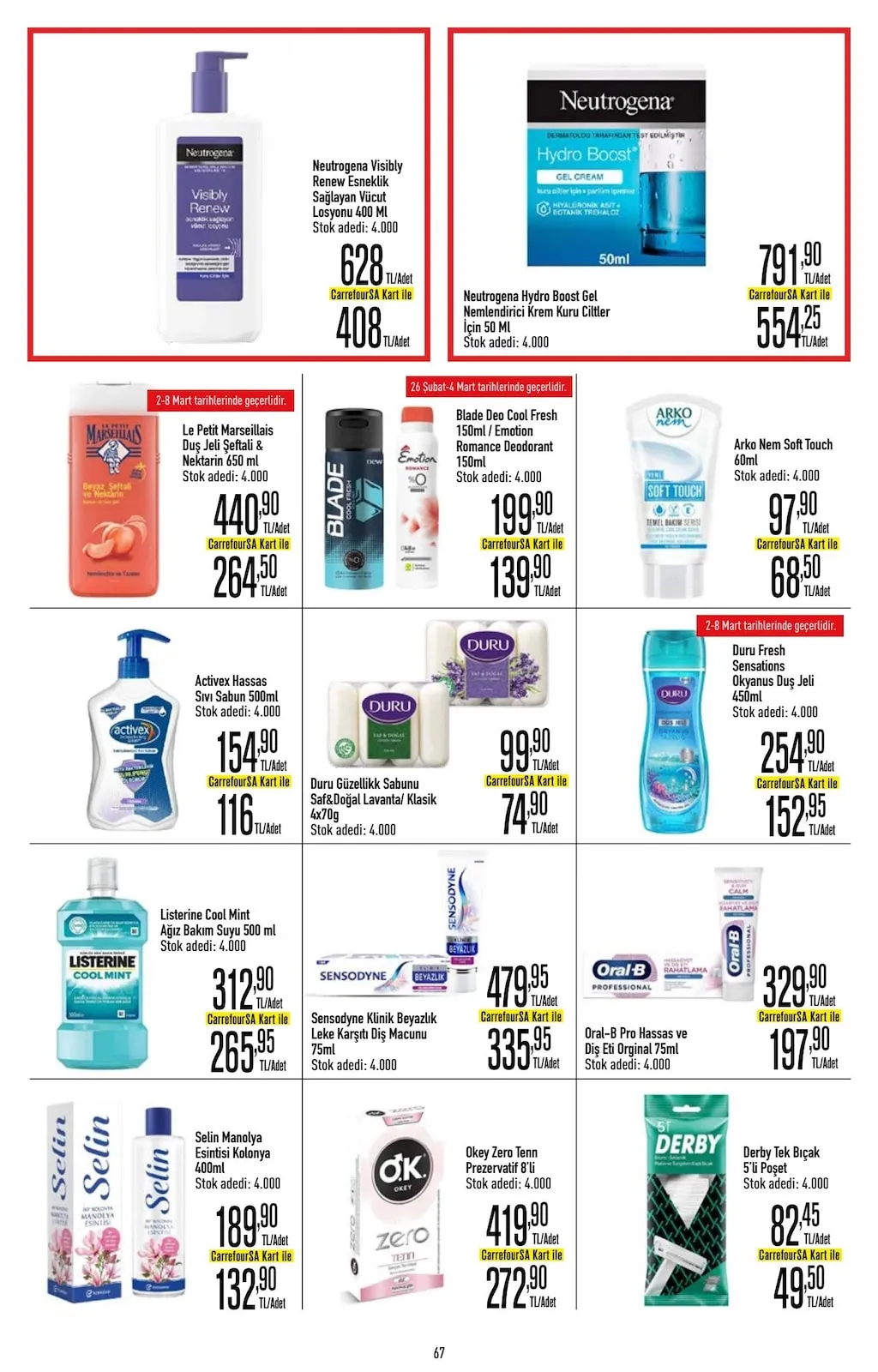 CarrefourSA CarrefourSA 26 Şubat 2026 Aktüel Kataloğu sayfa 67: Banvit Piliç Salam 850 G, Apikoğlu Parça Pastırma 80 G