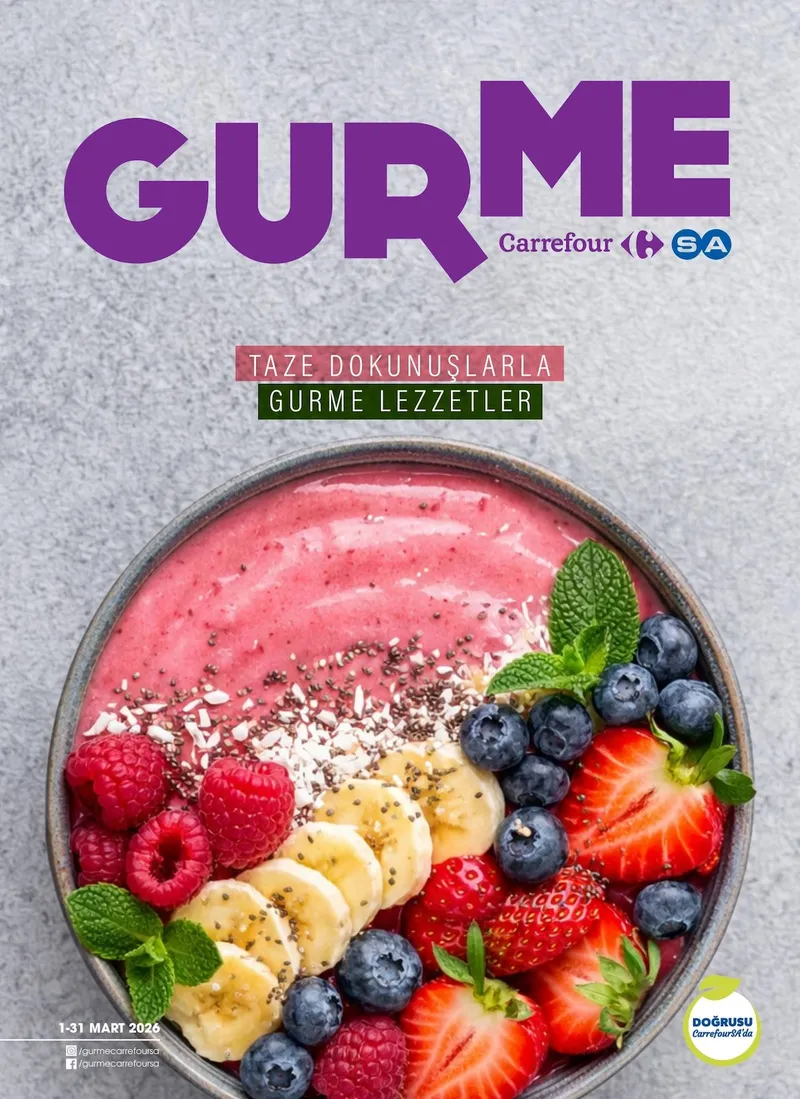 CarrefourSA Broşür Kapak