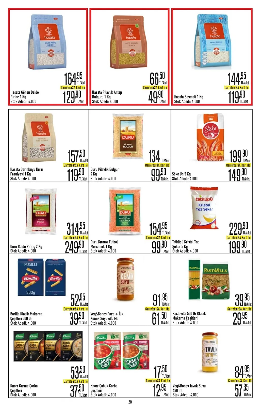 CarrefourSA CarrefourSA 9 Mart 2026 Aktüel Kataloğu sayfa 20: Veg&Bones Paça + İlik Kemik Suyu 480 Ml, Pastavilla 500 Gr Klasik Makarna Çeşitleri