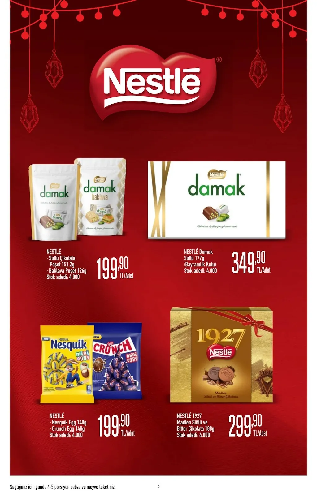 CarrefourSA CarrefourSA 9 Mart 2026 Aktüel Kataloğu sayfa 5: Nestlé Nesquik Egg 148G
