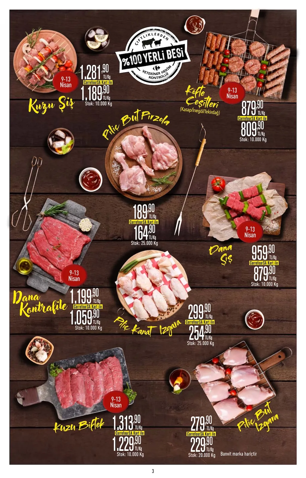 CarrefourSA CarrefourSA 9 Nisan 2026 Aktüel Kataloğu sayfa 3