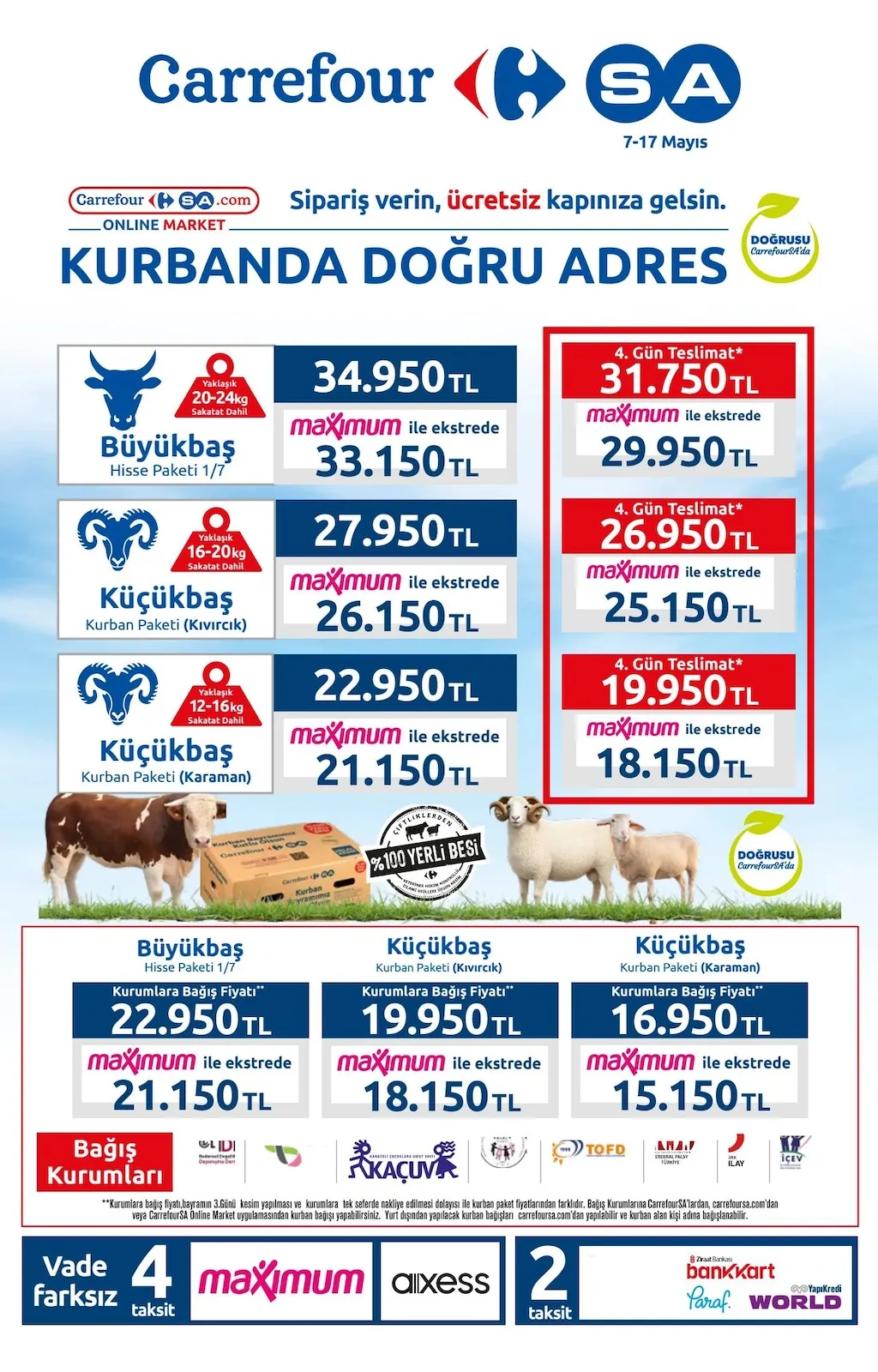 CarrefourSA CarrefourSA 7 Mayıs 2026 Aktüel Kataloğu sayfa 1