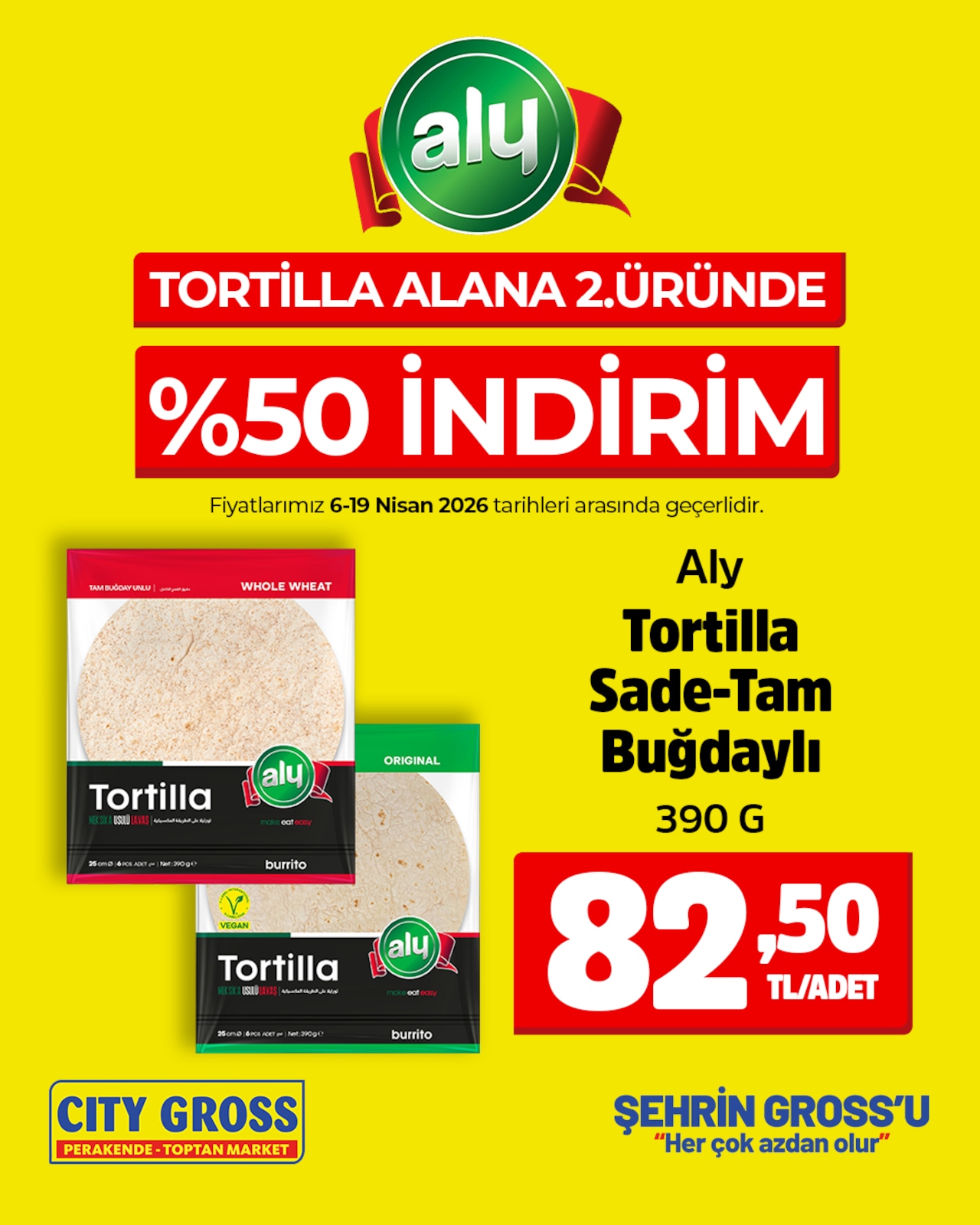 City Gross 6 Nisan 2026 Aktüel Kataloğu broşürü