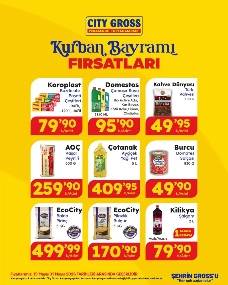 City Broşür Kapak