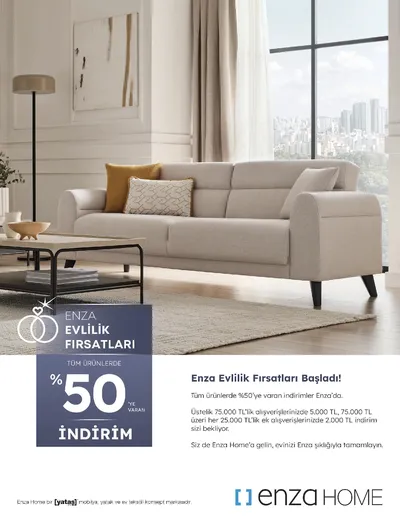 Enza Home 3 Şubat 2026 Aktüel Kataloğu Kapak Görseli