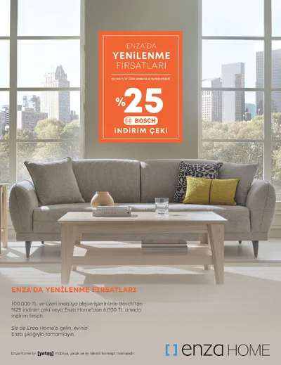 Enza Home 3 Mart 2026 Aktüel Kataloğu3 Mart - 31 Mart