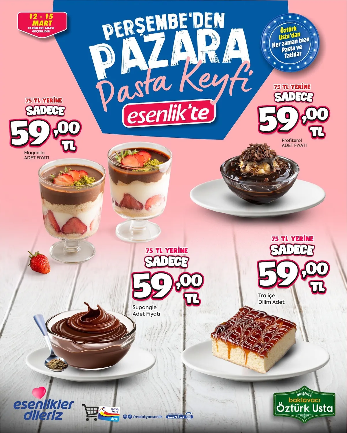 Esenlik Esenlik 12 Mart 2026 Aktüel Kataloğu sayfa 2: Magnolia Adet