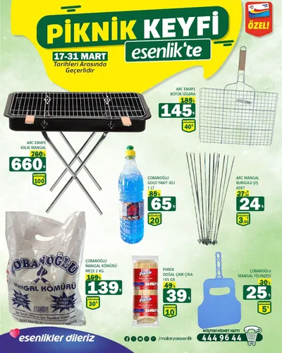 Esenlik 17 Mart 2026 Aktüel Kataloğu