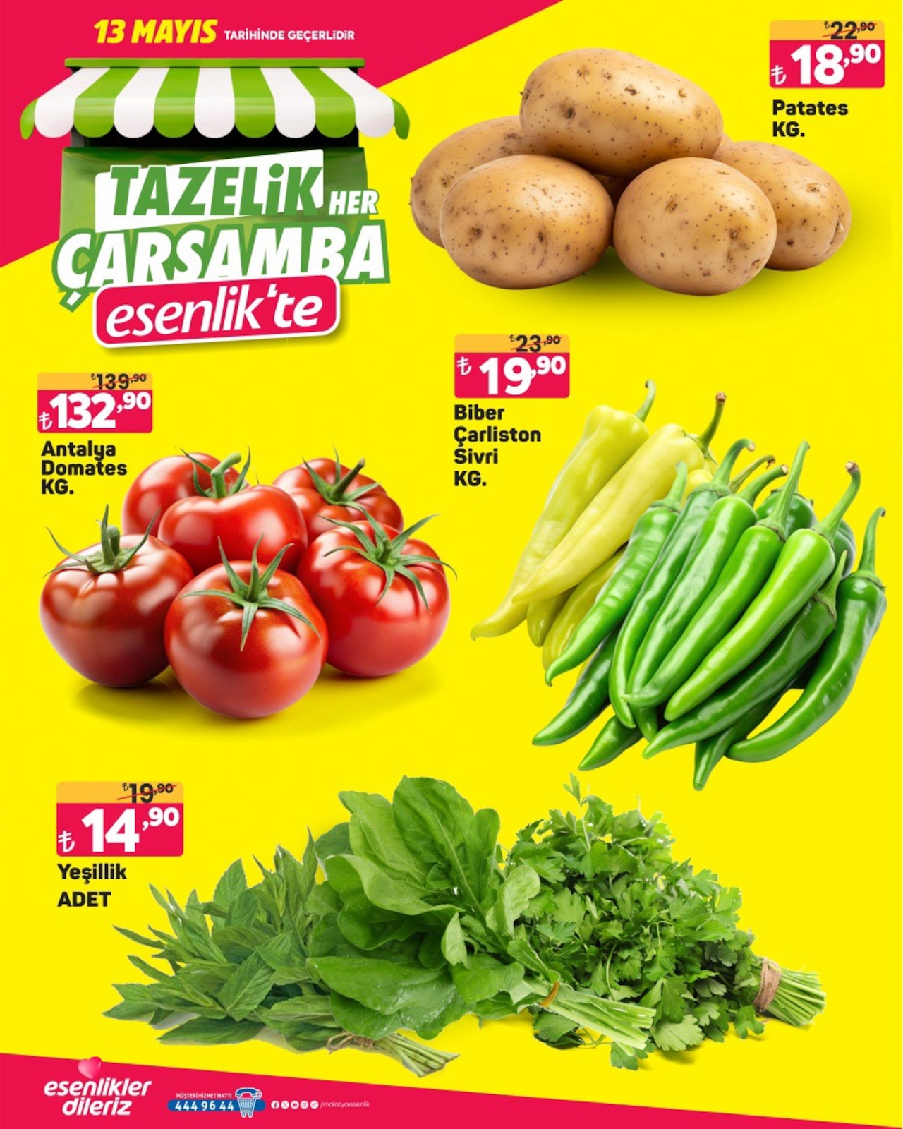 Esenlik 13 Mayıs 2026 Aktüel Kataloğu broşürü