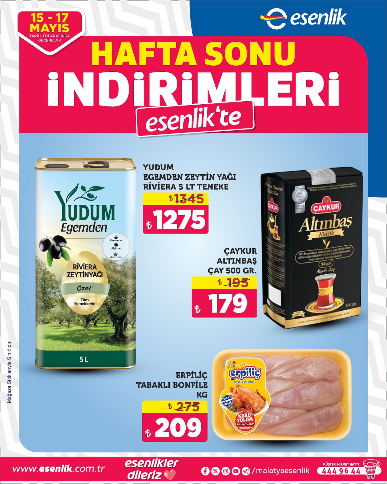 Esenlik 15 Mayıs 2026 Aktüel Kataloğu broşürü