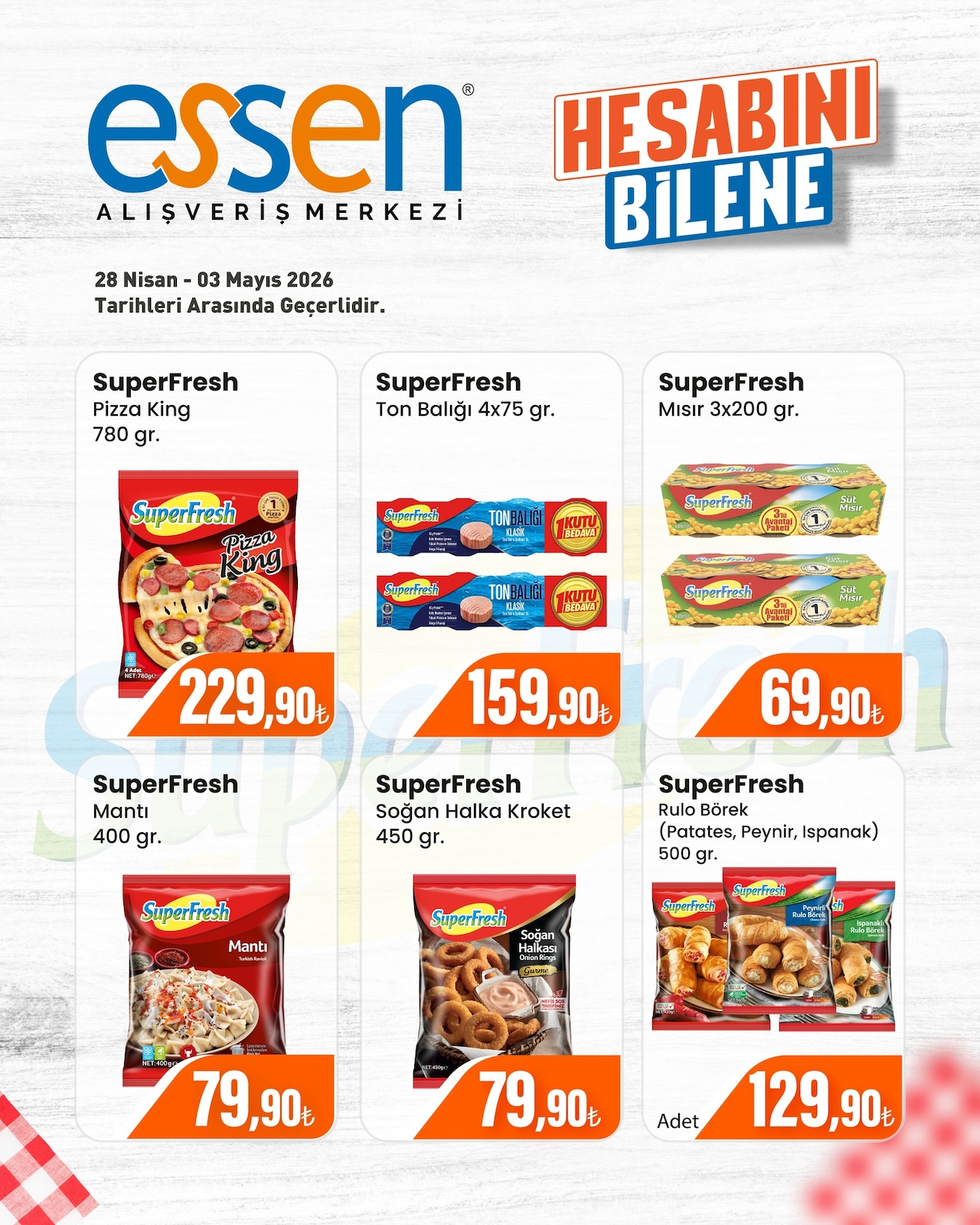 Essen Avm 28 Nisan 2026 Aktüel Kataloğu