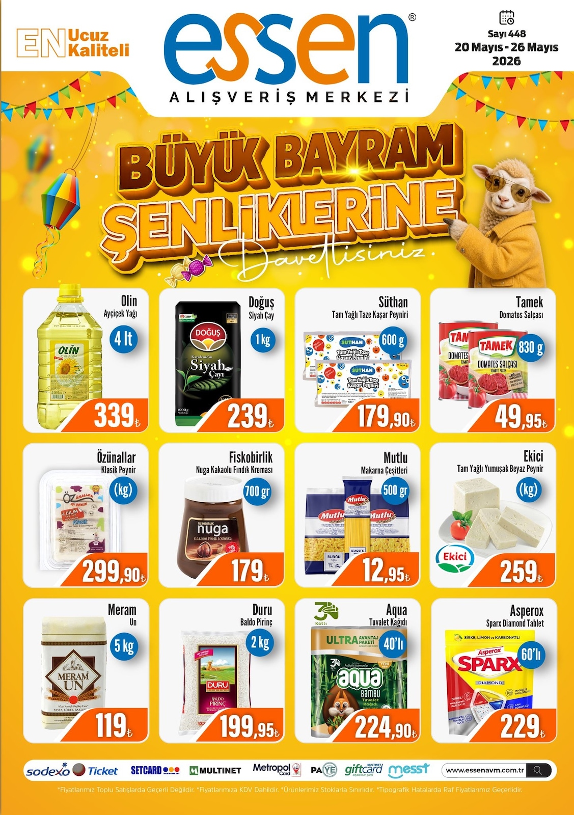 Essen Avm 20 Mayıs 2026 Aktüel Kataloğu broşürü