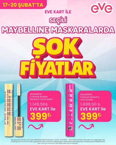Eveshop 17 Şubat 2026 Aktüel Kataloğu Kapak Görseli