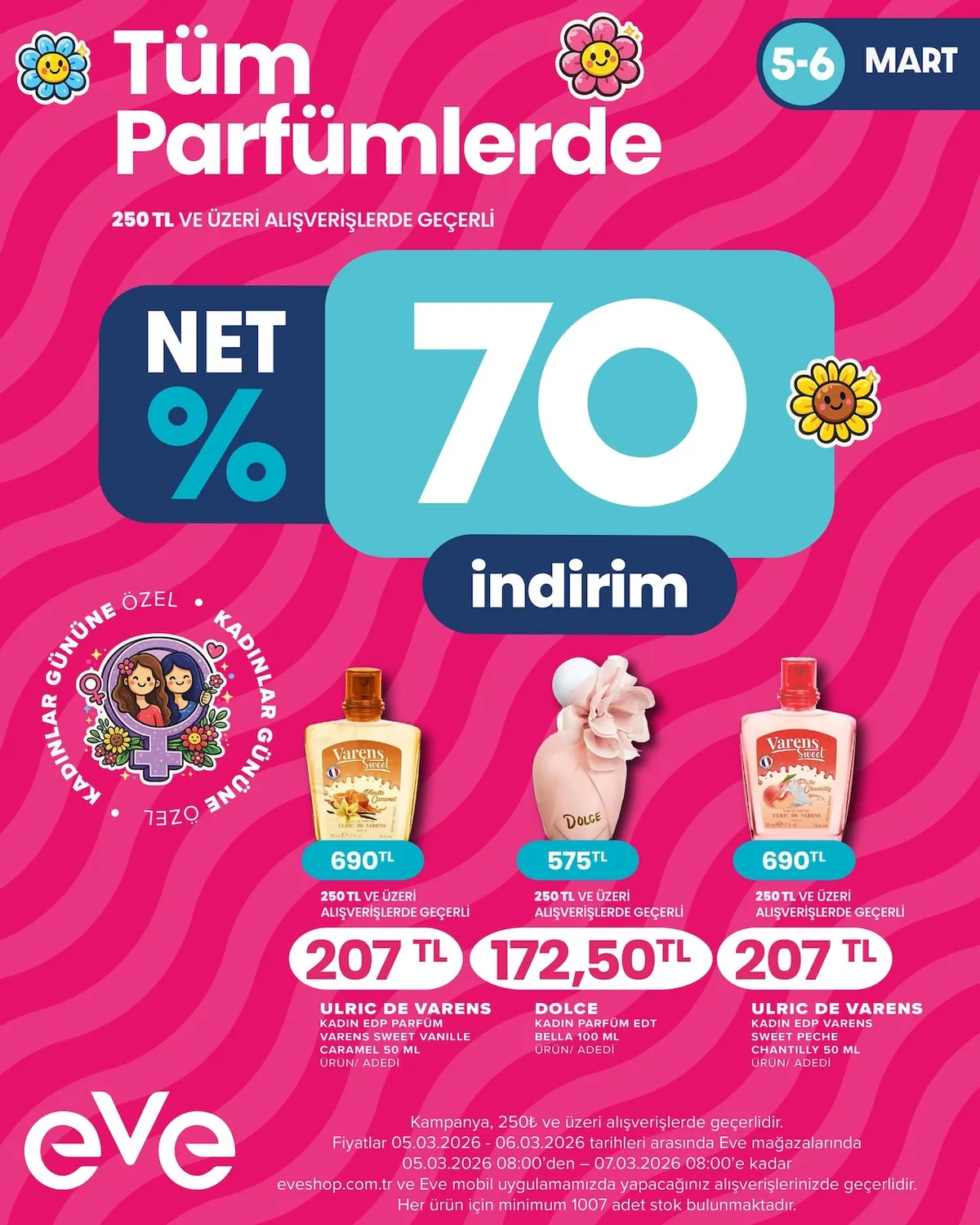 Eveshop Eveshop 5 Mart 2026 Aktüel Kataloğu sayfa 6: Dolce Bayan Parfüm