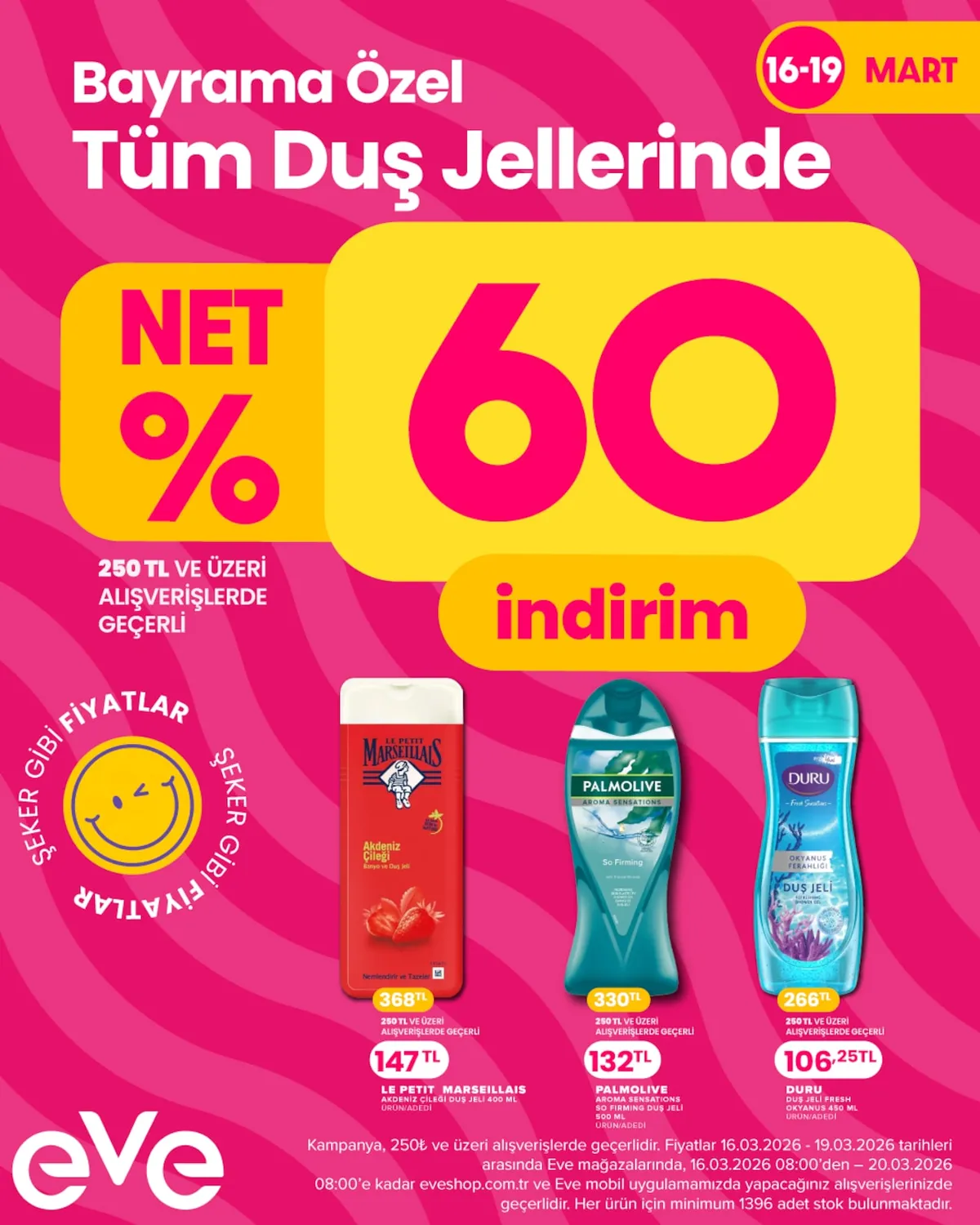 Eveshop Eveshop 16 Mart 2026 Aktüel Kataloğu sayfa 3: Palmolive Aroma Sensations So Firming Duş Jeli 500 Ml