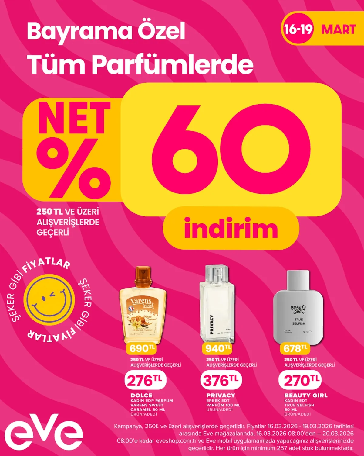 Eveshop Eveshop 16 Mart 2026 Aktüel Kataloğu sayfa 6: Beauty Girl True Selfish Eau De Toilette 50 Ml