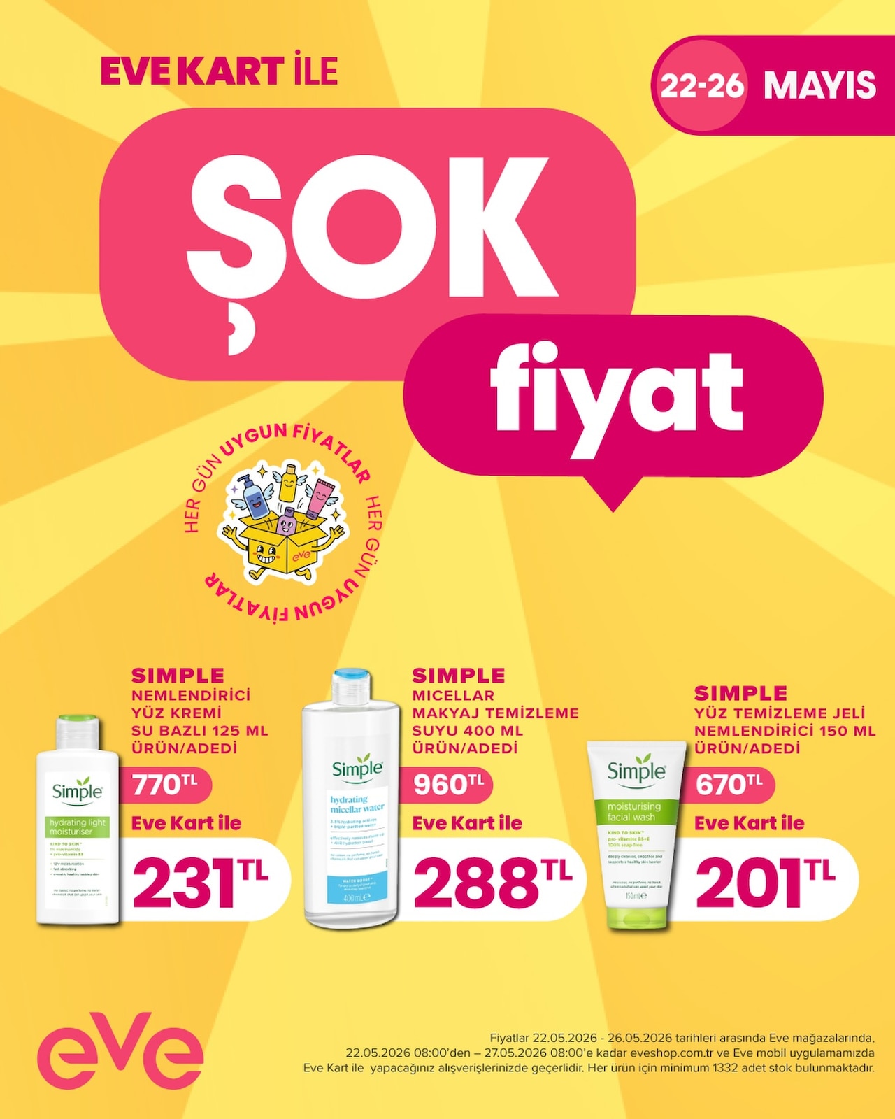 Eveshop 22 Mayıs 2026 Aktüel Kataloğu
