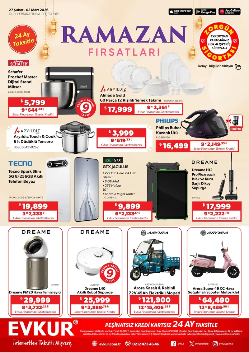 Evkur Broşür Kapak