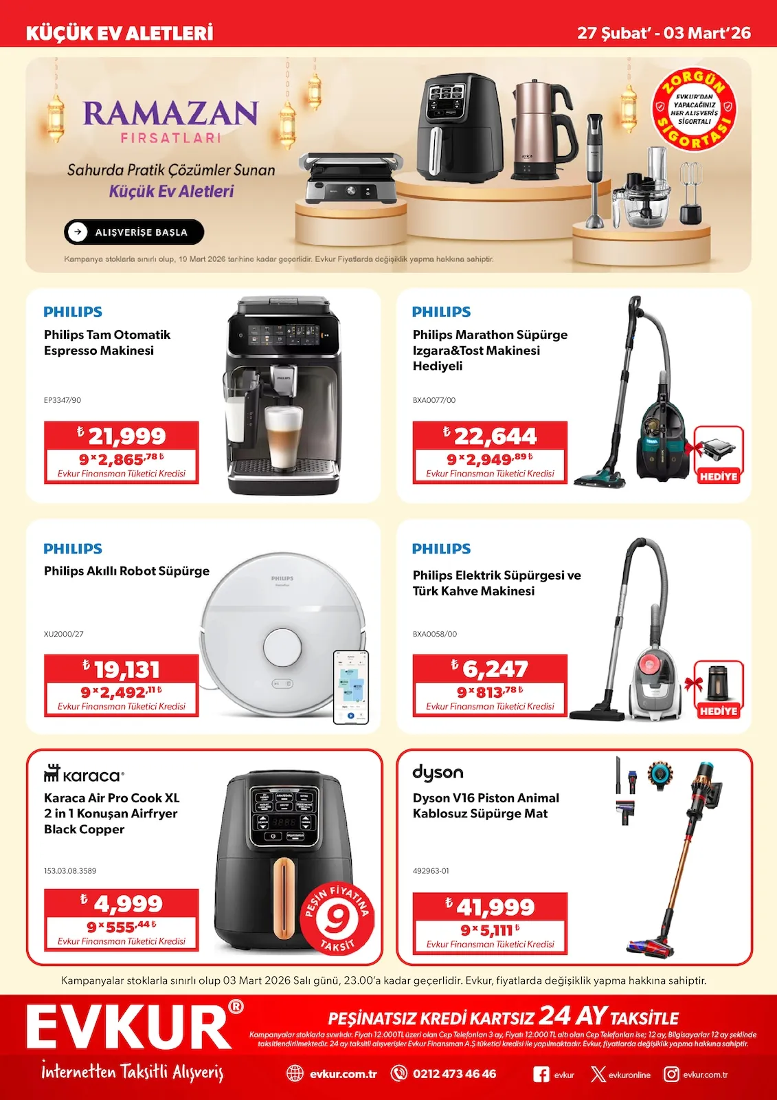 Evkur Evkur 27 Şubat 2026 Aktüel Kataloğu sayfa 3