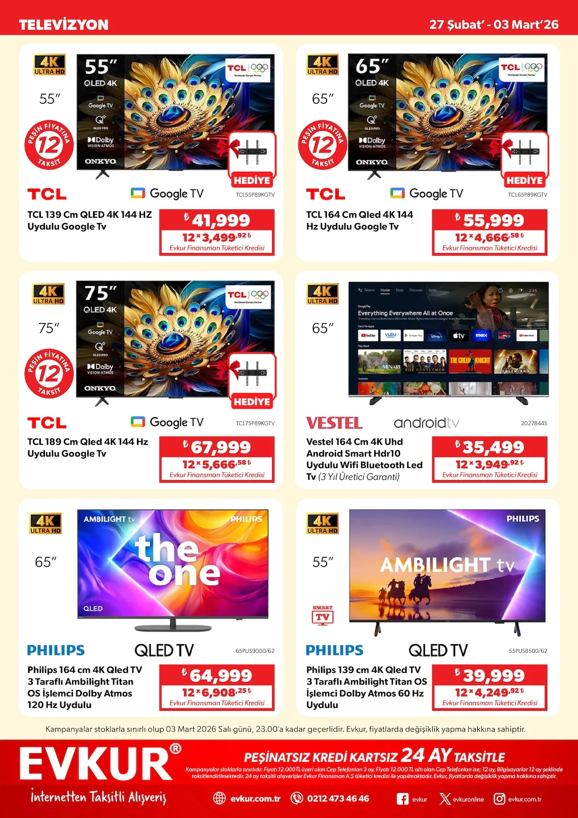 Evkur Evkur 27 Şubat 2026 Aktüel Kataloğu sayfa 7: Techno Pc Aurora, Quadro Battle