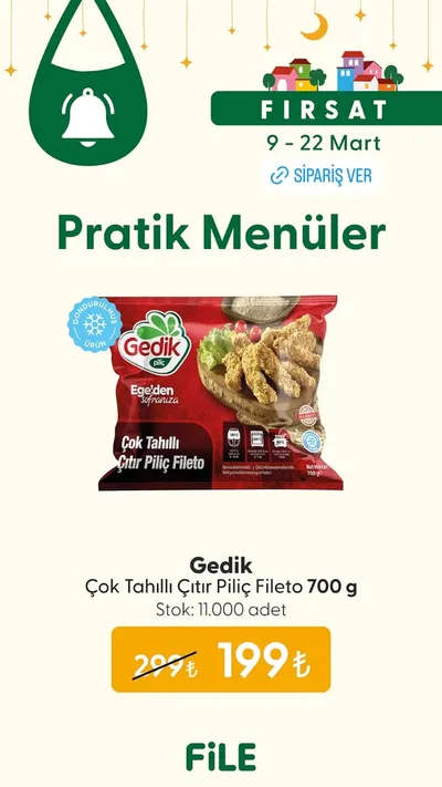 File Market 9 Mart 2026 Aktüel Kataloğu9 Mart - 22 Mart